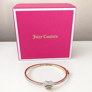 Juicy Couture Bangle Bracelet with Heart